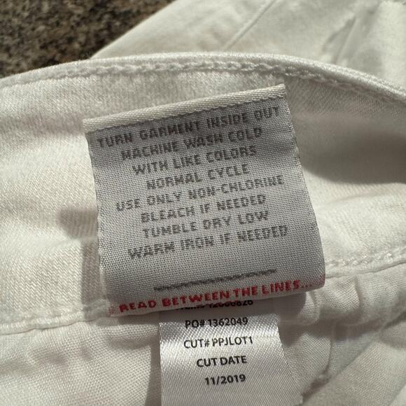 Torrid Jeans Jegging Crop Distressed Y2K Grunge Casual Vintage Stretch White 16 - Picture 5 of 7